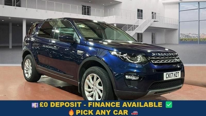 Blue Used 2017 Land Rover Discovery Sport SE SUV | £12,749 (Super price) - Image 1/4