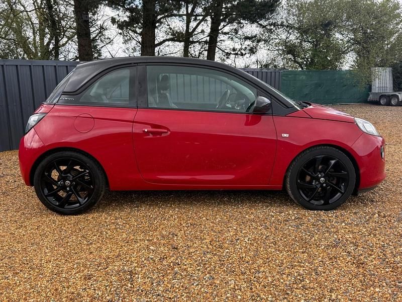 Used Vauxhall Adam S 70 HP (51 kW) 2018 Red Hatchback