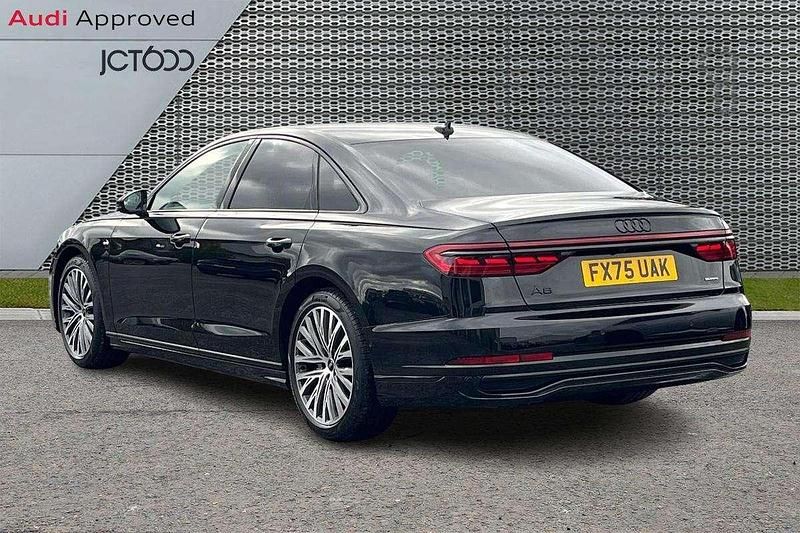 Used Audi A8 Black Edition 282 HP (207 kW) 2025 Black Sedan