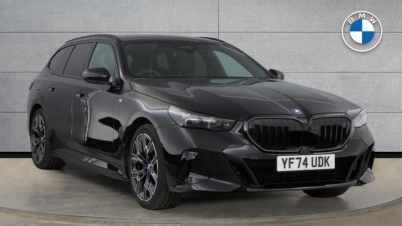 Black Used 2024 BMW 530e M Sport Estate | £52,500 - Image 1/4