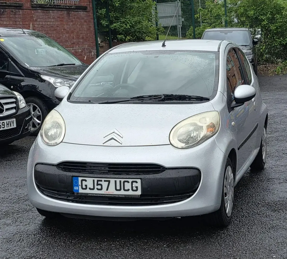 Used Citroën C1 68 HP (50 kW) 2007 Grey Hatchback