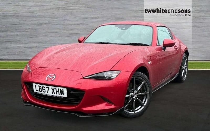 Red Used 2018 Mazda MX5 Inclusive Cabriolet | £16,950 (Fair price) - Image 1/4