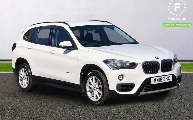Begagnad BMW X1 Performance 150 HK (110 kW) 2018 Vit SUV