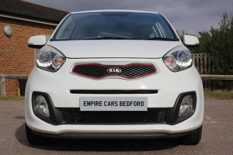 Used Kia Picanto 65 HP (47 kW) 2015 White Hatchback