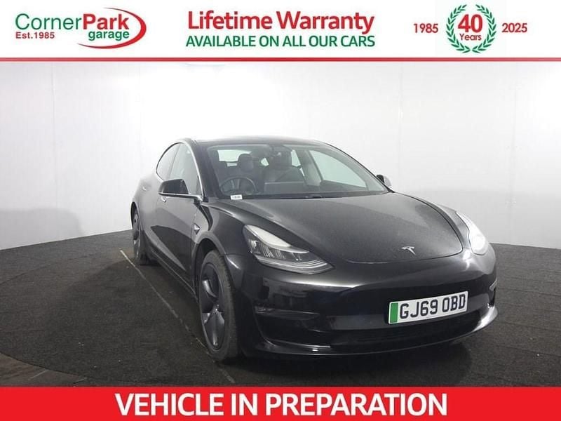Used Tesla Model 3 Standard Range Plus 177 kW (241 HP) 2019 Black Sedan