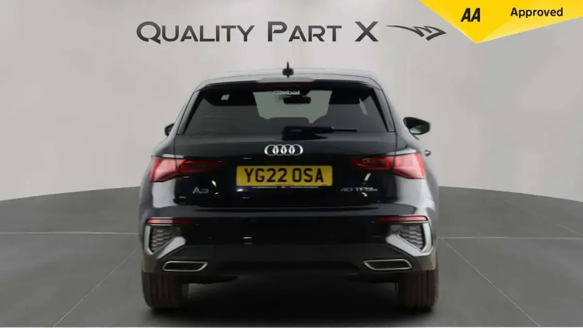 Used Audi A3 Sportback e-tron S-Line 2022 Black Hatchback