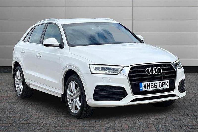 Used Audi Q3 S-Line 150 HP (110 kW) 2016 White SUV