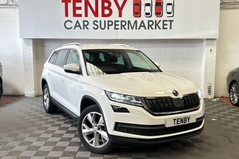 White Used 2017 Skoda Kodiaq SUV | £15,595 (Fair price) - Image 1/1