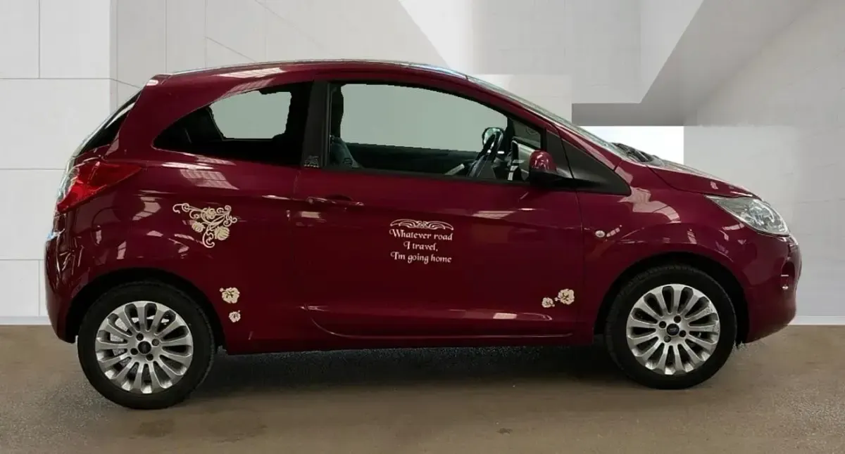 Used Ford Ka Zetec 69 HP (50 kW) 2013 Pink Hatchback