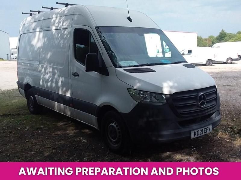 White Used 2021 Mercedes Sprinter Progressive Van | £16,794 (Good price) - Image 1/2