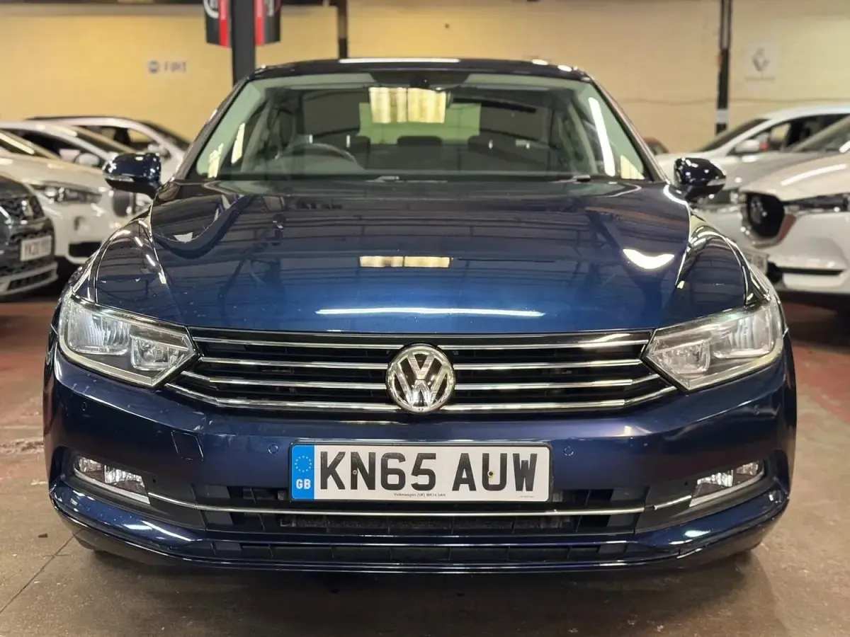 Used VW Passat Business 2015 Blue Sedan