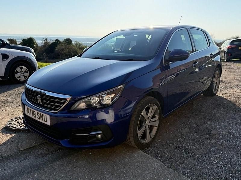 Used Peugeot 308 Allure 2018 Blue Hatchback