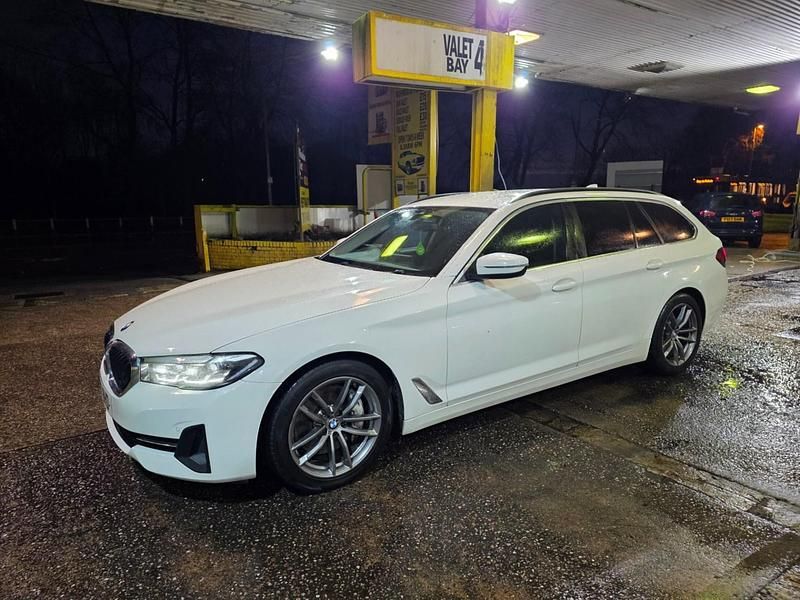 White Used 2021 BMW 530 Estate | £18,995 (Super price) - Image 1/1