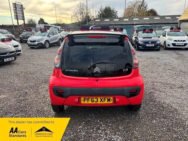 Used Citroën C1 Platinum 68 HP (50 kW) 2014 Red Hatchback