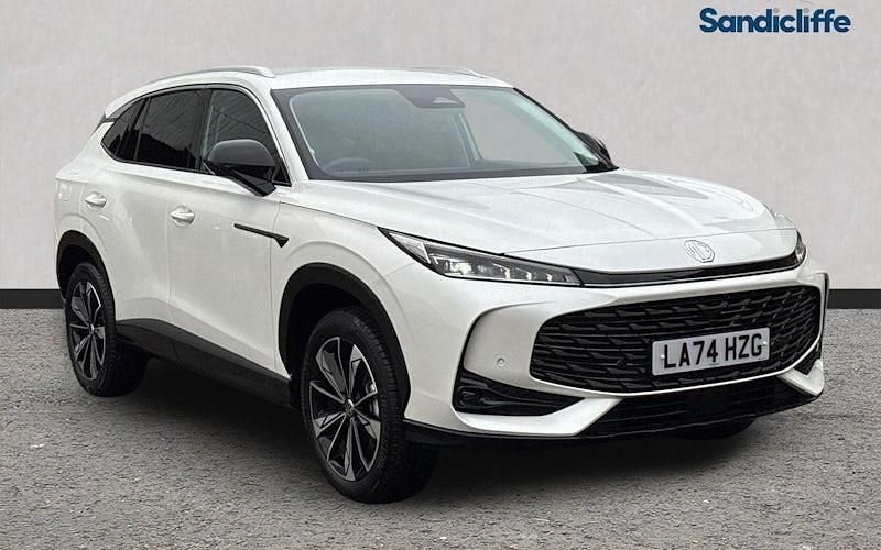 Used MG HS Trophy 170 HP (125 kW) 2024 Solid  arctic white SUV