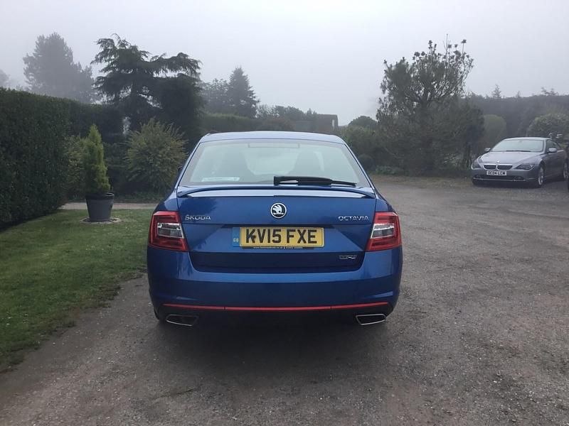 Used Skoda Octavia vRS 2015 Blue Hatchback