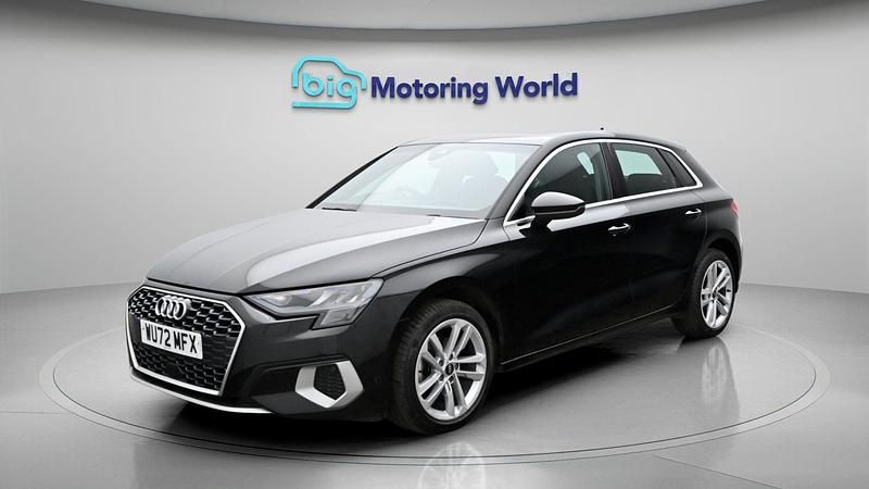 Used Audi A3 Sport 109 HP (80 kW) 2022 Black Sedan