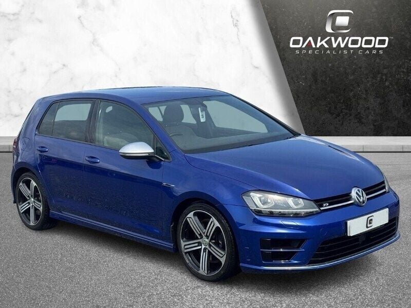 Blue Used 2016 VW Golf VII R Hatchback | £17,995 (A bit pricey) - Image 1/4