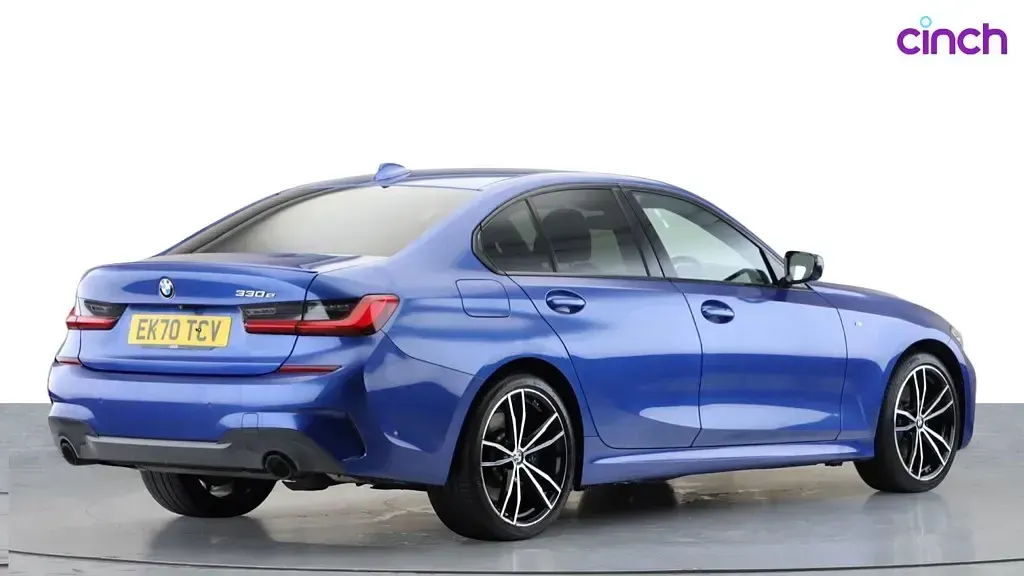 Used BMW 330e M Sport 2020 Blue Sedan