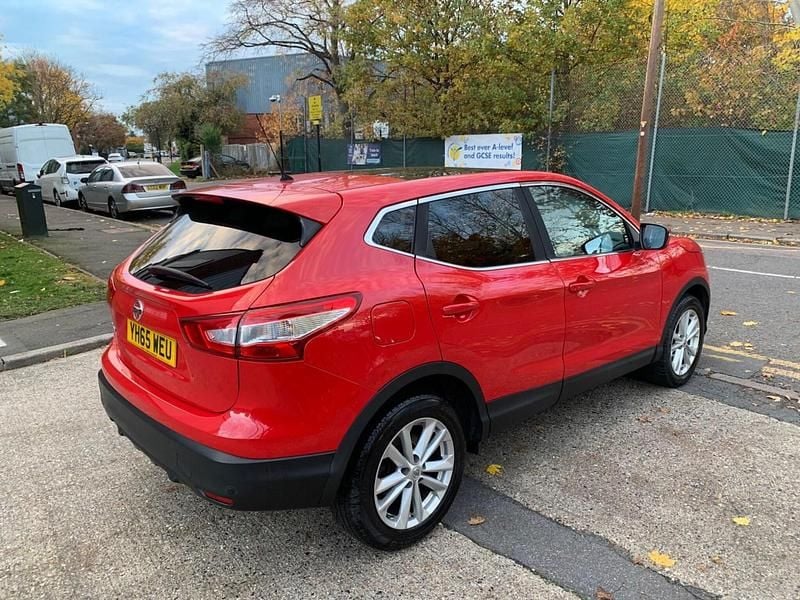 Used Nissan Qashqai Acenta Premium 115 HP (84 kW) 2015 Red SUV