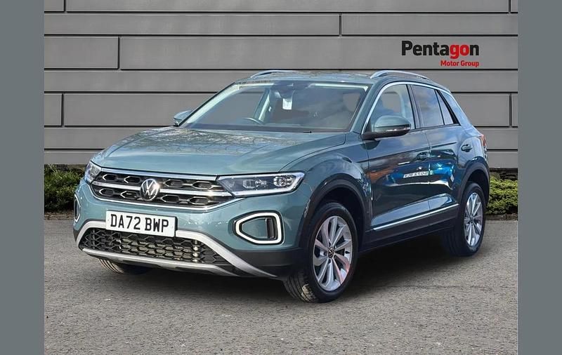 Used VW T-Roc Style 150 HP (110 kW) 2023 Blue SUV