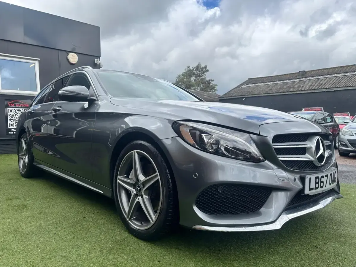 Used Mercedes C220 AMG line 2018 Grey Estate