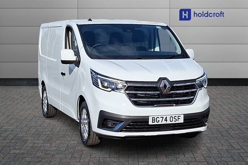 Solid glacier white New 2024 Renault Trafic Van | £22,499 - Image 1/4