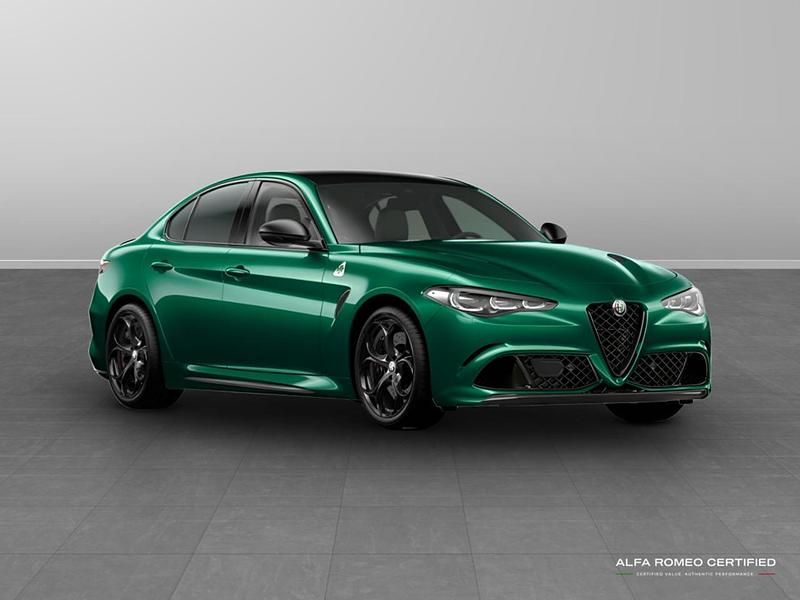New Alfa Romeo Giulia Quadrifoglio 511 HP (375 kW) 2026 Green Sedan