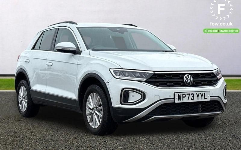 Used VW T-Roc S 110 HP (80 kW) 2023 White SUV