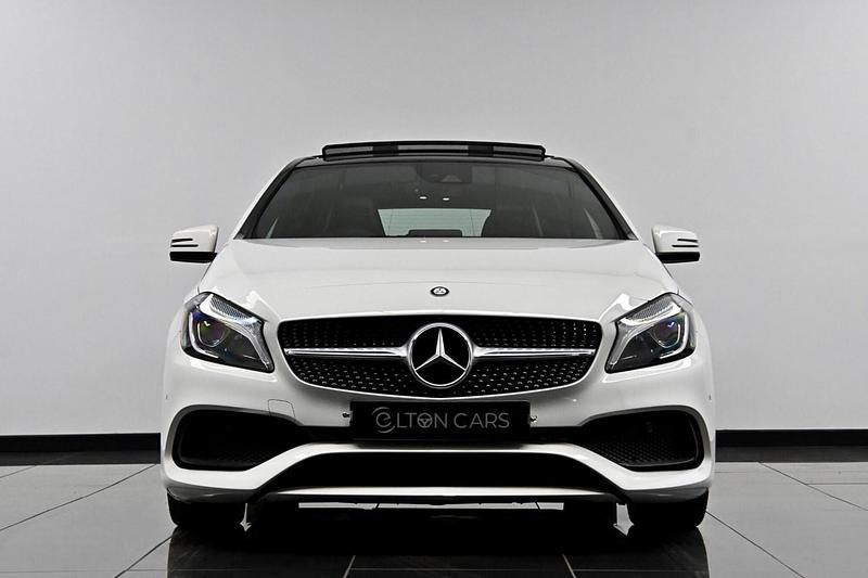 Used Mercedes A200 AMG Line Premium Plus 2017 White Hatchback