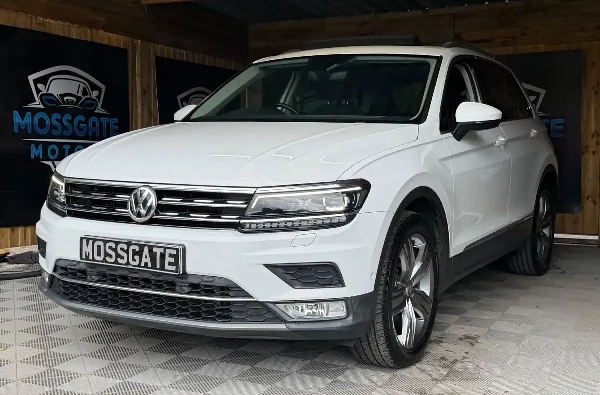 Used VW Tiguan SEL 150 HP (110 kW) 2018 White SUV