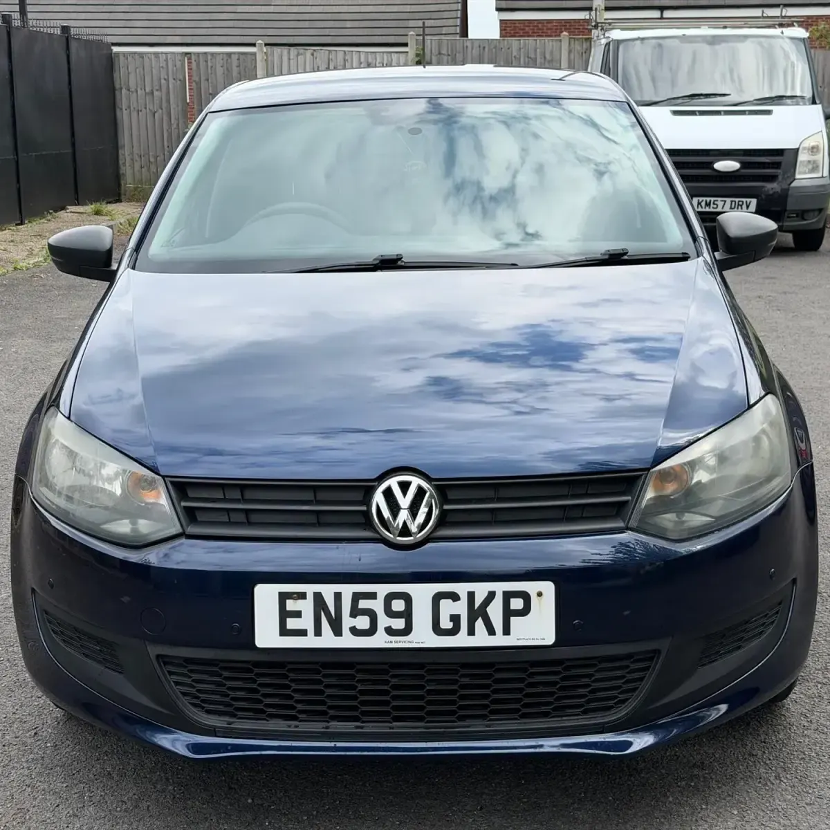 Usado VW Polo S 70 HP (51 kW) 2010 Azul Citadino