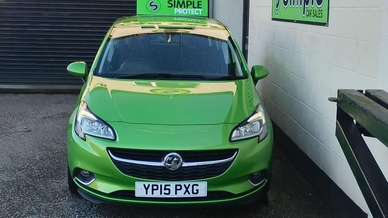 Used Vauxhall Corsa SRi 95 HP (69 kW) 2015 Green Hatchback