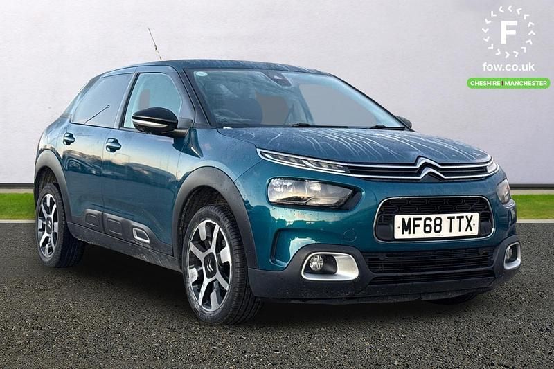 Used Citroën C4 Cactus Flair 110 HP (80 kW) 2018 Blue Hatchback