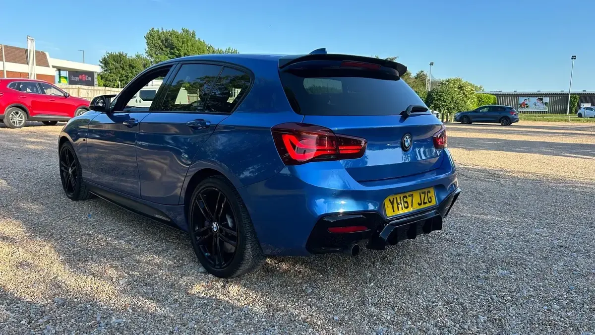 Used BMW 118 M Sport 2017 Blue Hatchback