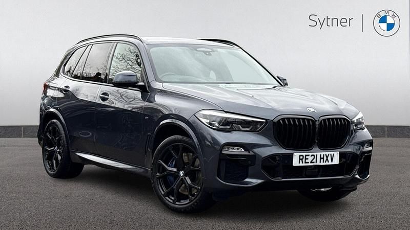 Used BMW X5 M Sport 389 HP (286 kW) 2021 Grey SUV