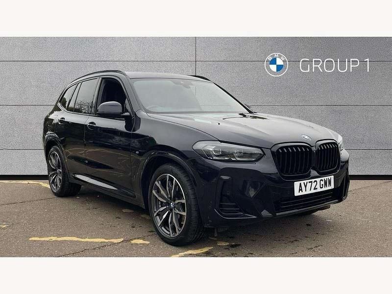 Black Used 2022 BMW X3 M Sport SUV | £38,650 (Good price) - Image 1/4