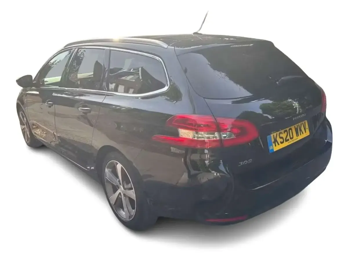 Used Peugeot 308 SW S 130 HP (95 kW) 2020 Black Estate