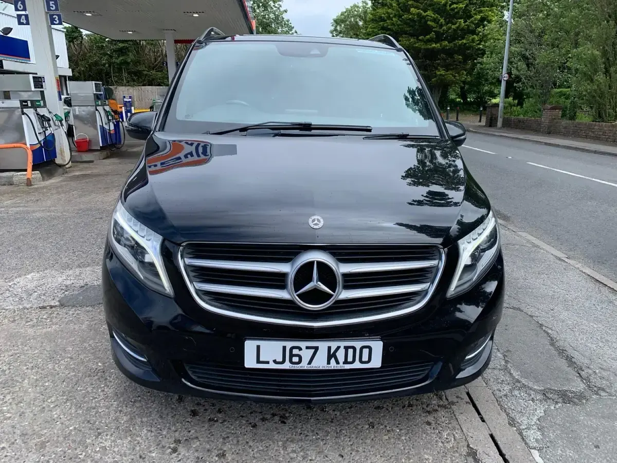 Used Mercedes V220 163 HP (119 kW) 2020 Black MPV
