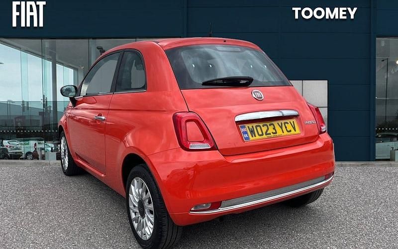 Used Fiat 500 69 HP (50 kW) 2023 Orange Hatchback