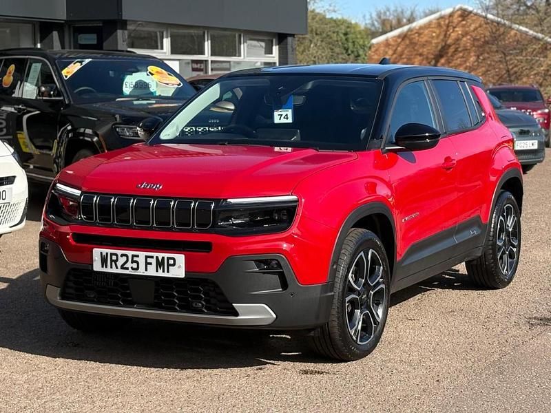 Used Jeep Avenger Summit 100 HP (73 kW) 2025 Red SUV
