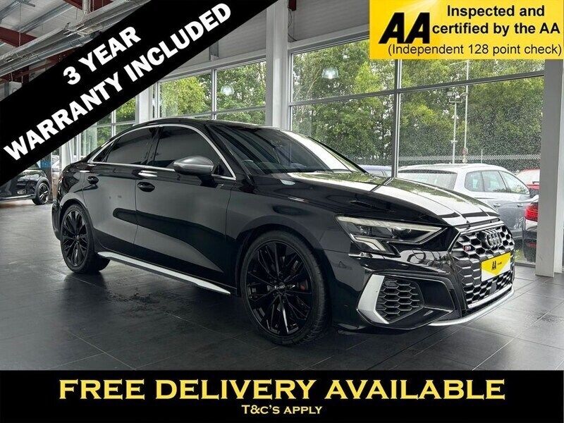 Black Used 2020 Audi S3 Design Sedan | £28,495 (Fair price) - Image 1/2