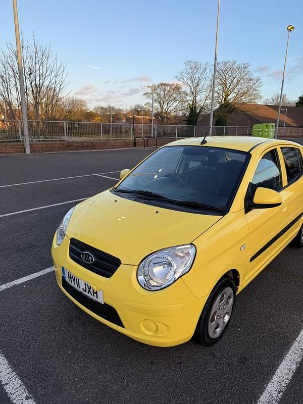 Used Kia Picanto 2011 Yellow Hatchback