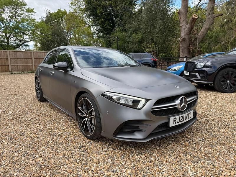 Used Mercedes A35 AMG Premium 2021 Grey Hatchback