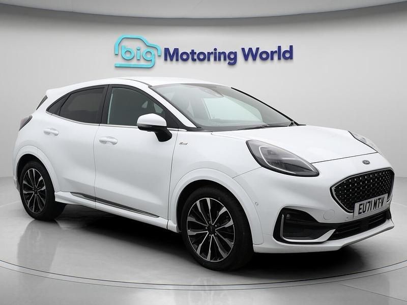 White Used 2021 Ford Puma ST-Line X SUV | £12,800 (Good price) - Image 1/4