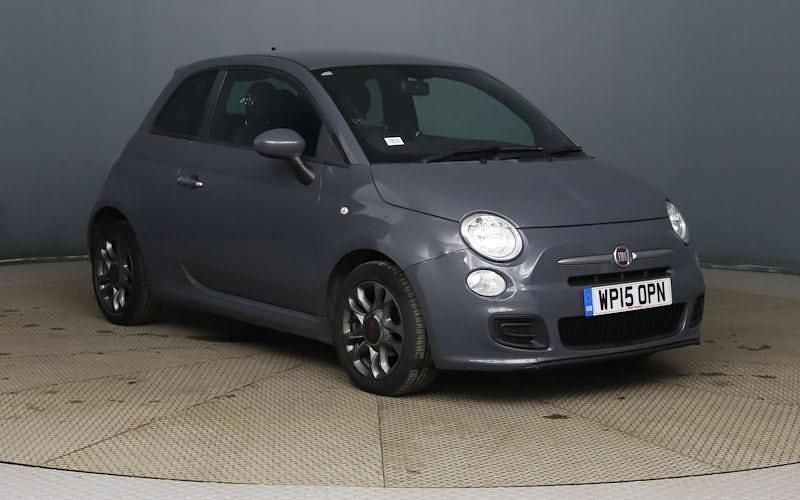 Used Fiat 500 S 69 HP (50 kW) 2015 Grey Hatchback