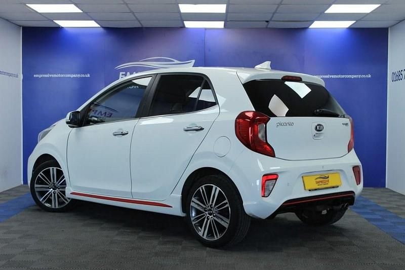 Used Kia Picanto GT-Line S 83 HP (61 kW) 2020 White Hatchback