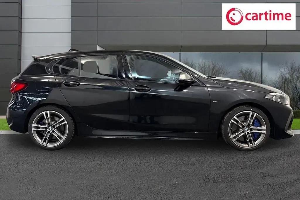 Used BMW M135 Sport Line 306 HP (225 kW) 2022 Black Hatchback