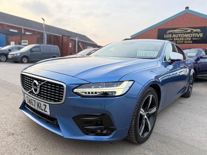 Used Volvo S90 R-Design 190 HP (139 kW) 2018 Blue Sedan