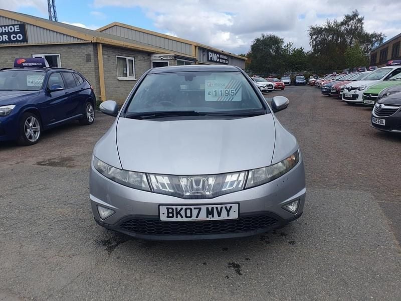 Silver Used 2007 Honda Civic ES Hatchback | £1,195 (Super price) - Image 1/4